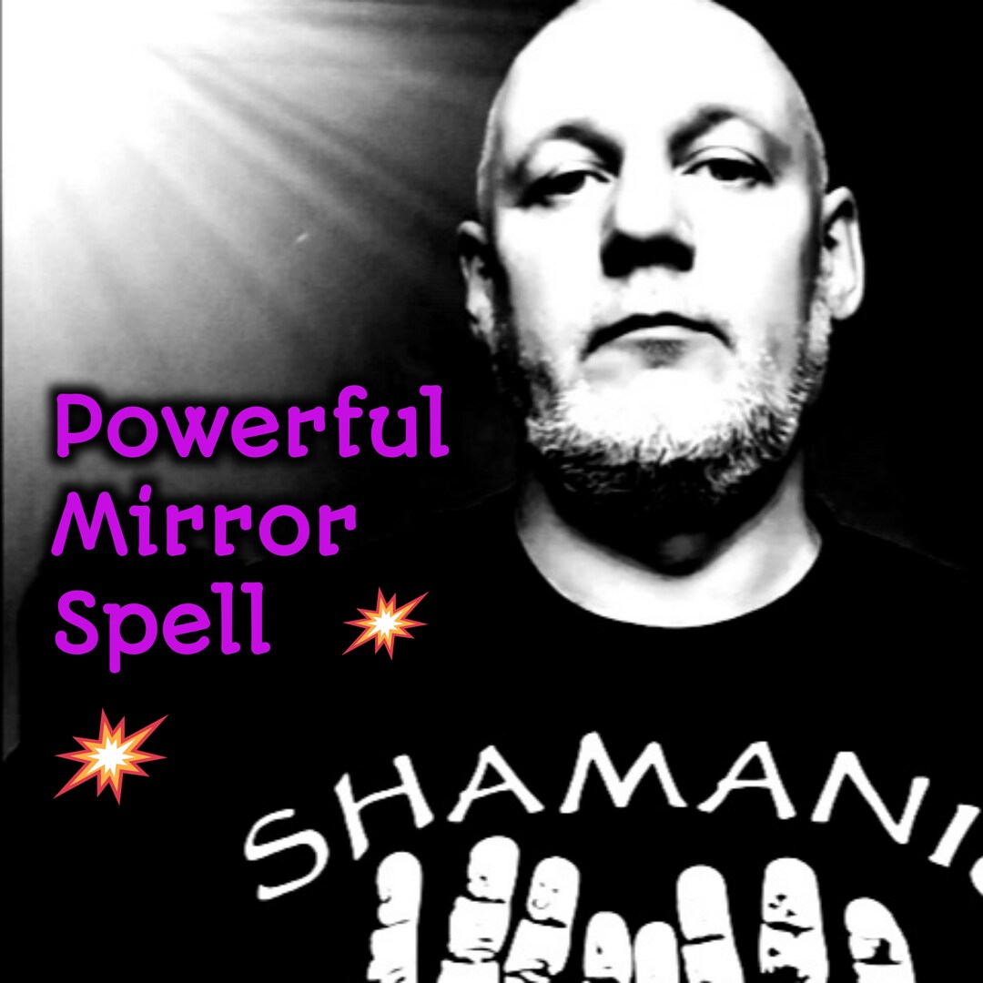 Mirror Spell Negativity Reflection - Etsy UK