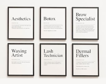 Beauty definition prints