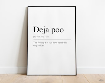 Deja poo definition print