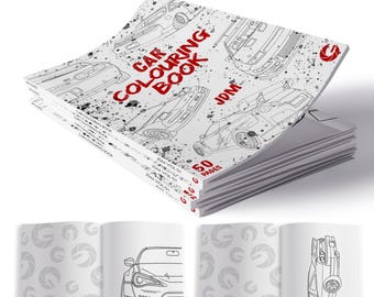 JDM Car Colouring Book Vol 01