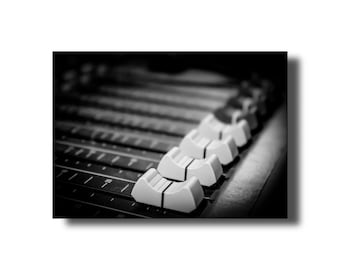Audio Mixer Wall Art