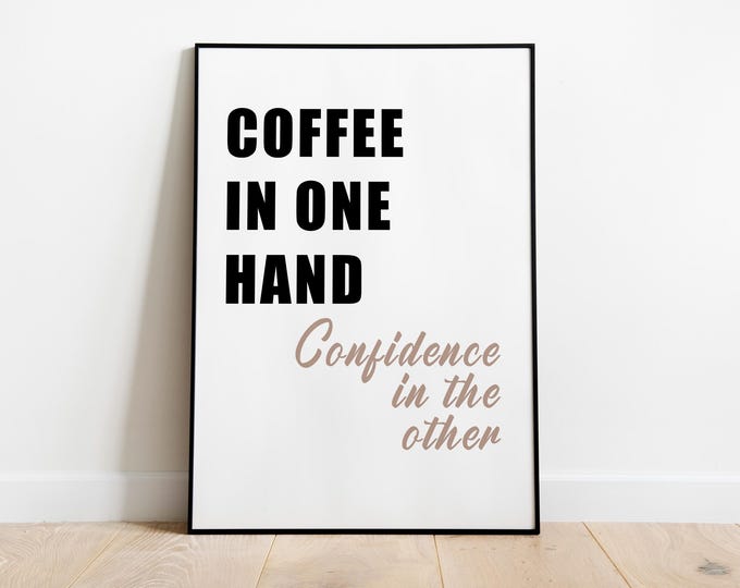 Coffee kitchen Print