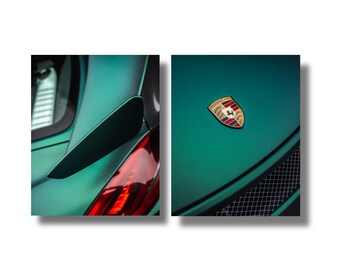 Porsche Wall Art Set