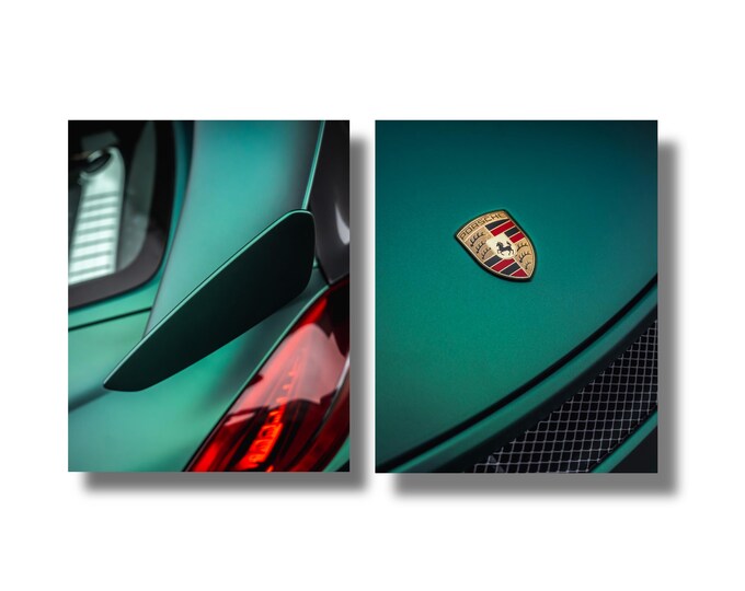 Porsche Wall Art Set