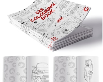JDM Car Colouring Book Vol 01