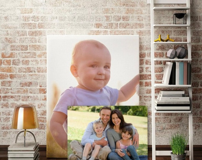 Personalised custom Canvas - Your photo on canvas A4 A3 A2 A1 A0