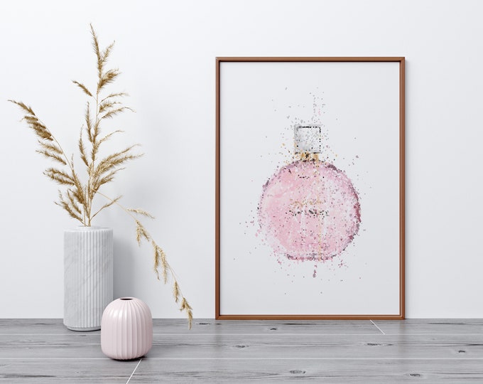 Perfume wall art prints