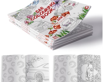 Car Colouring Book JDM SPECIAL EDITION
