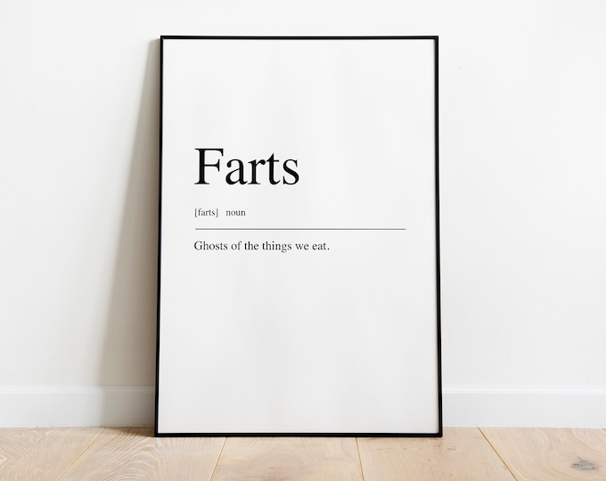 Farts definition Quote Print
