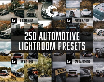 250 Car Lightroom Presets Bundle
