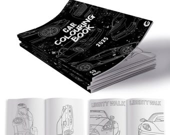 Car Colouring Book 2025