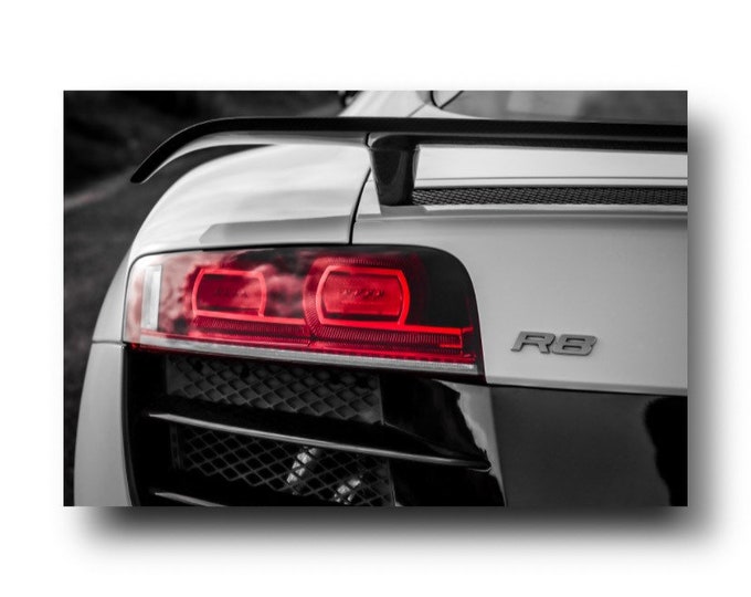 Audi R8 canvas