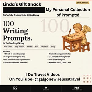 Gal Gone Wireless/ Script Sparks/100 invites pour les scripts vidéo YouTube