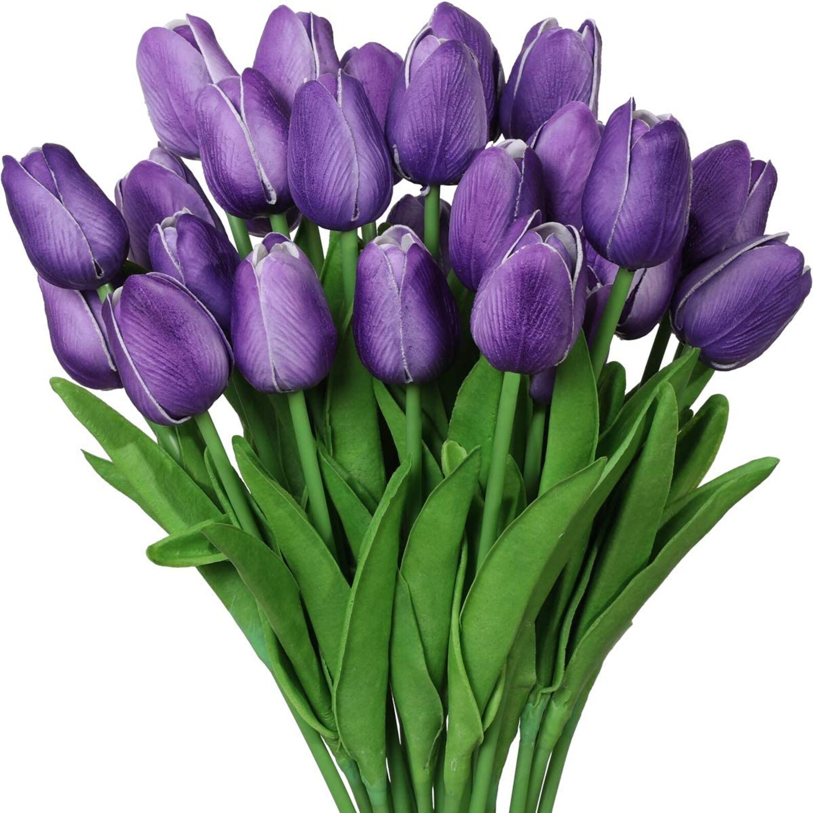 30pcs Artificial Tulip Flowers Fake Real Touch Tulips Flower Etsy