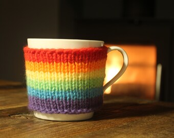 Rainbow Mug Cosy