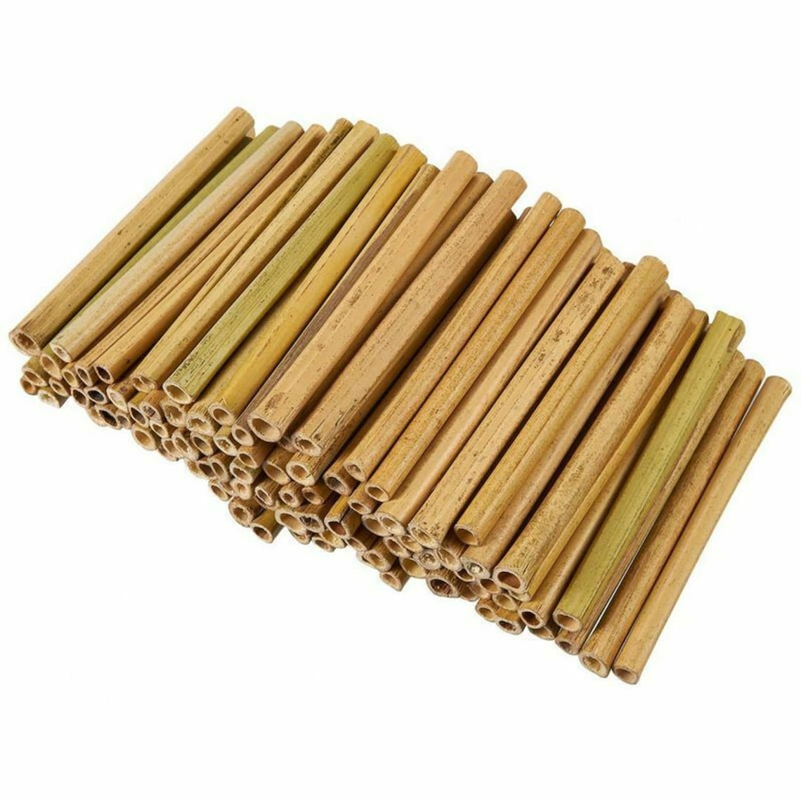 Natural Bamboo Sticks 100Pack Bamboo Stakes Craft Supplies Etsy