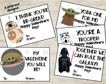 Star Wars Valentines