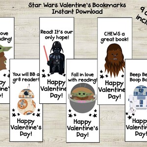 Star Wars Valentine Lesezeichen
