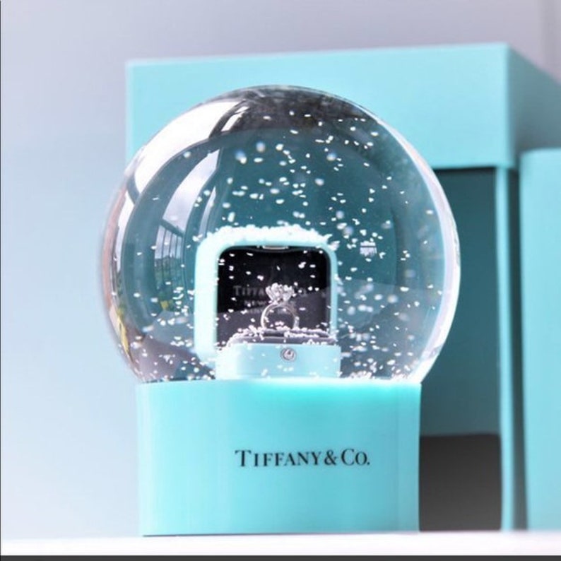 Original Tiffany & Co Snowglobe / Snow / Globe / - Etsy Denmark
