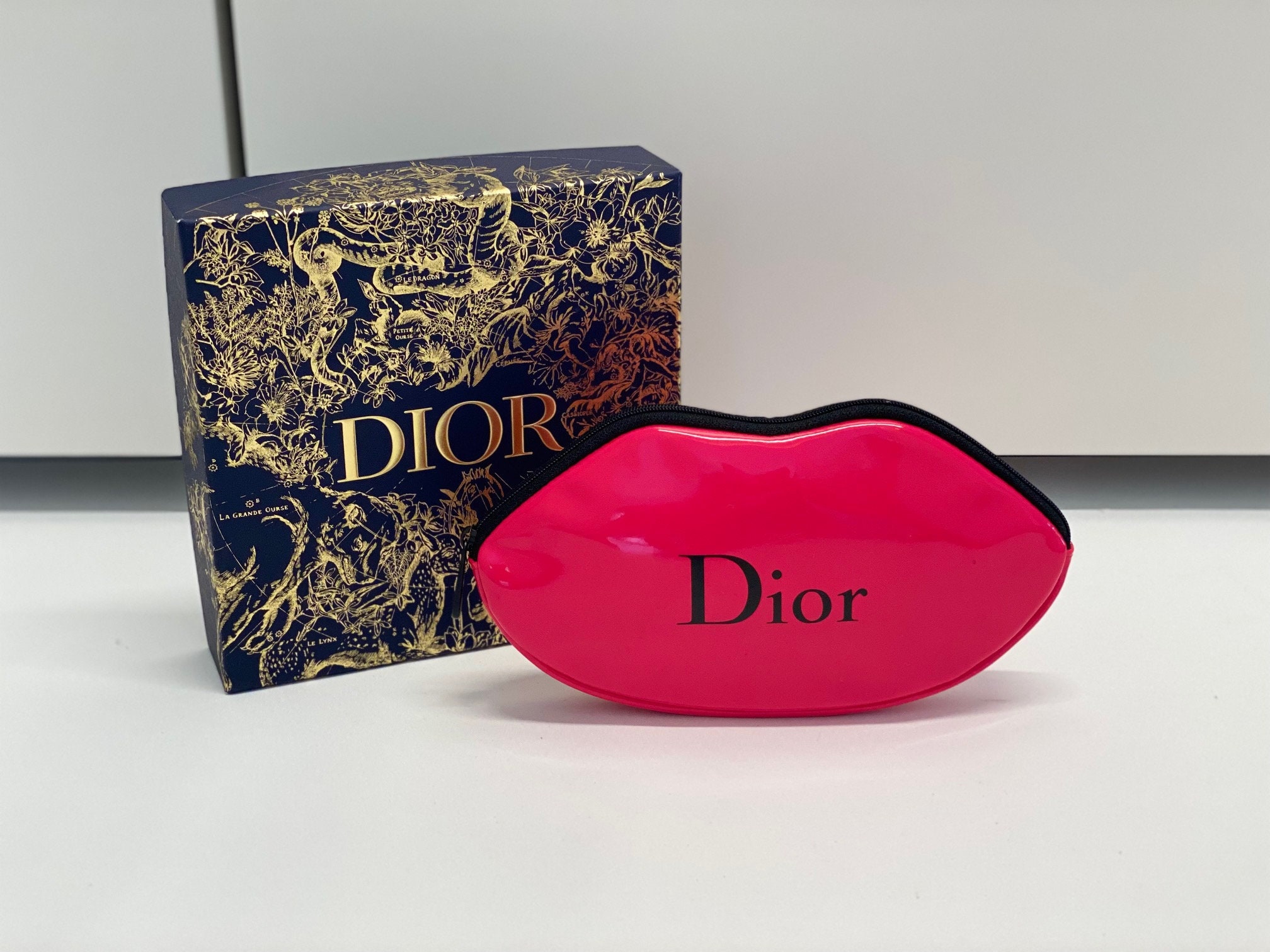 Christian Dior 2000s Red Vinyl Monogram Wallet · INTO