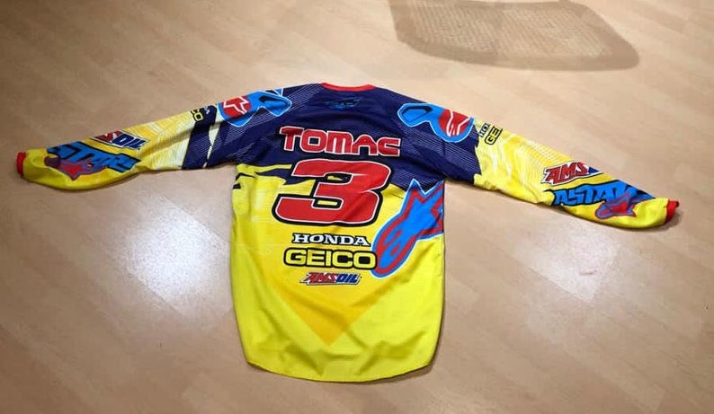 Original ELI TOMAC Supercross racer jersey shirt