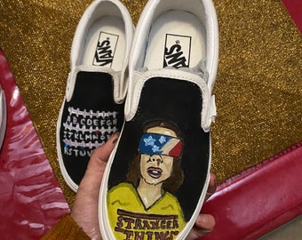 stranger things custom vans
