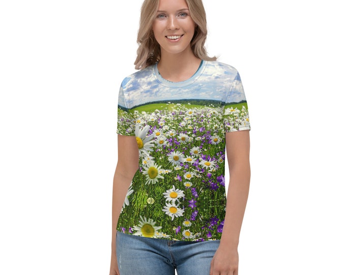 Women's T-shirt - Margerits Meadow - Spreewaldliebe