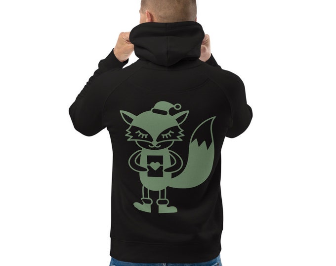 Unisex pullover hoodie - Winterfox - Spreewaldliebe