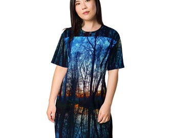 T-shirt dress (2xs-6xl) - Sunset Mood - Spreewaldliebe