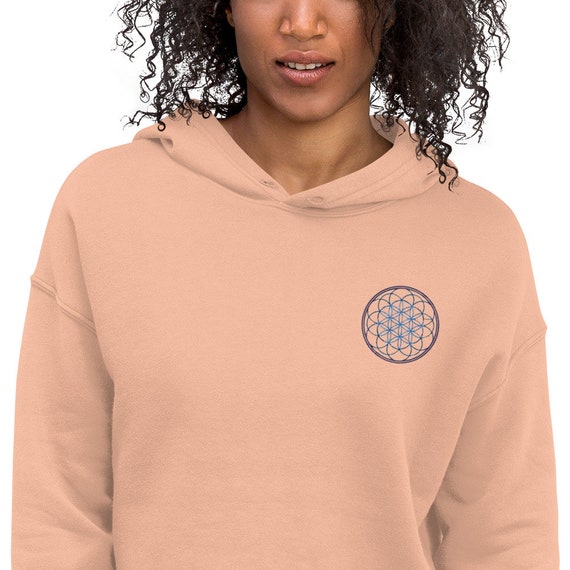 Bella canvas shop crop hoodie