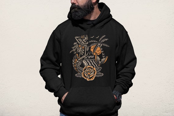 tattoo inspired hoodie