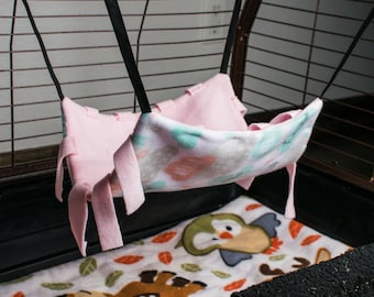 Hamac pour cochon d'Inde | Accessoires pour petits animaux | 12"x12"