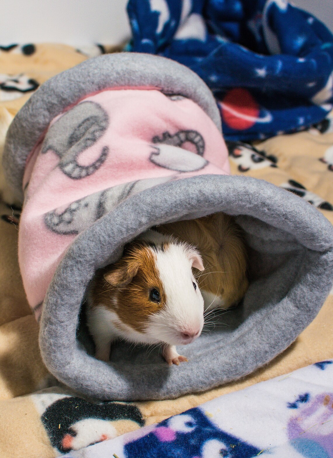 Guinea Pig Tunnel Soft Fleece Tunnel Etsy