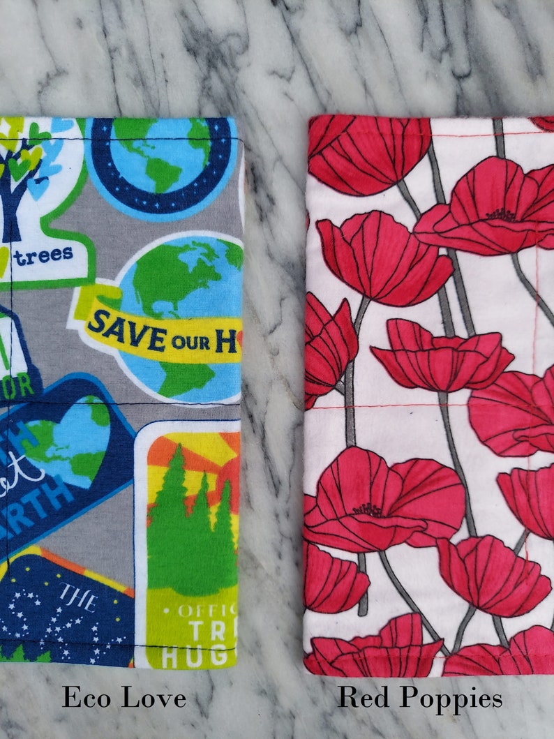 Organic Flaxseed Rice Hot / Cold Pack With LAVENDER or ROSE Petals Heat Pad Rice Pack Freezer