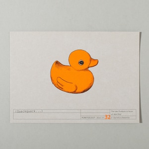 Postkarte "Quack Quack"
