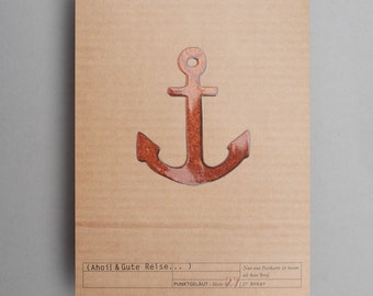 Postkarte "Ahoi"