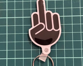 Glossy Resin Keychain