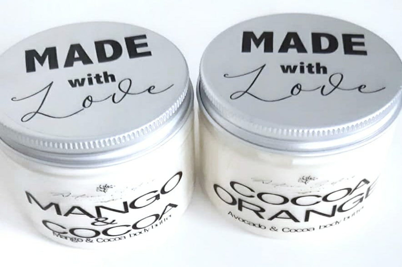 Natural body butter4oz body butter face cream personalised Etsy