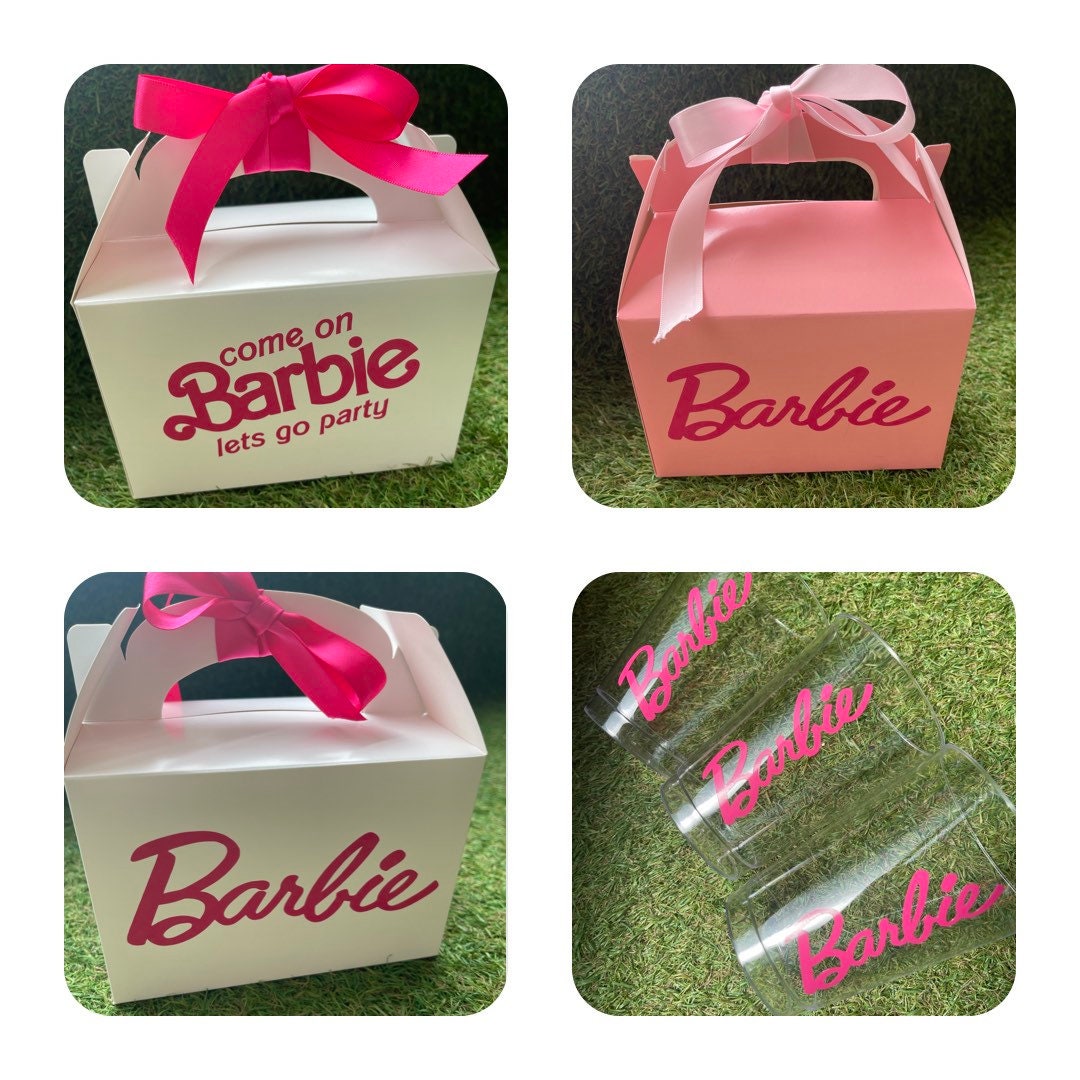 Barbie Party Box Barbie Birthday Box Barbie Party Bag Barbie - Etsy