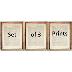 Set of 3 Art Prints Mix and Match Any 3 Prints Chose Your Unique Custom set of Wall Art Posters 3 Nursery Bedroom Office