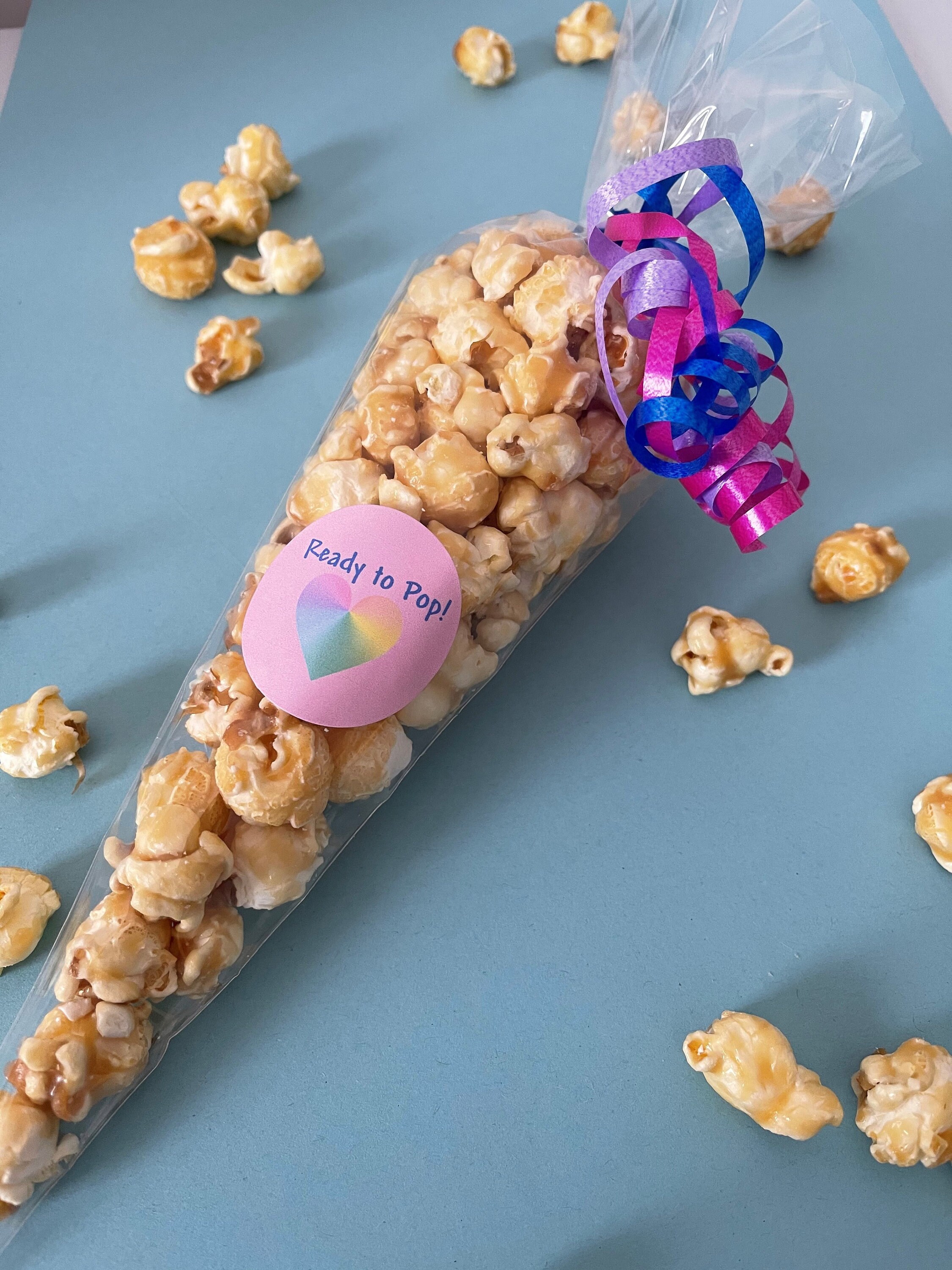 Baby Shower Popcorn Cone Etsy