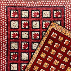 Das Maple Leaf Two-Step Quilt Pattern