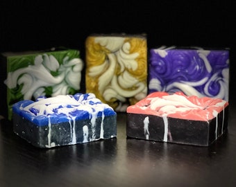 The Coven - Variety 5 - Pack - Handmade Bath & Body Bar Soap