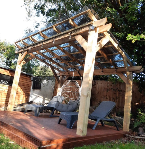 Timbakit Wooden Pergola 3.6m x 2.4m 