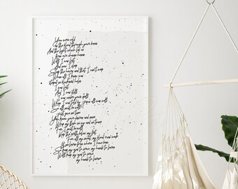 Mumford Sons Lyrics Etsy