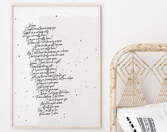 Mumford Sons Lyrics Etsy
