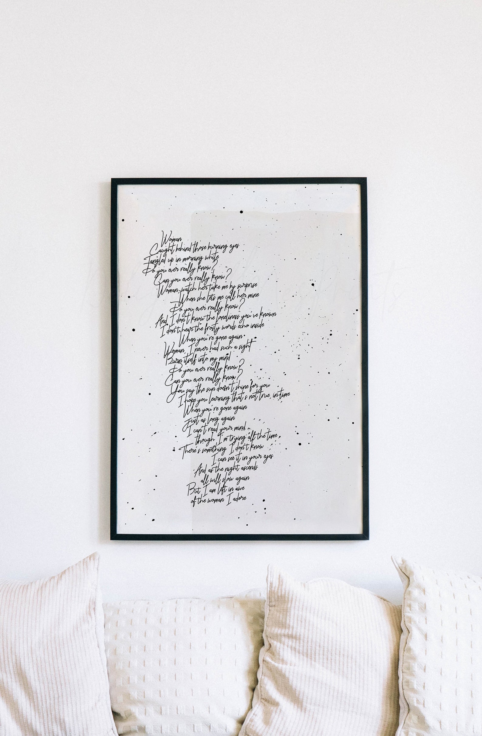 Woman Mumford Sons Lyrics Printable Mumford Sons Lyrics Etsy