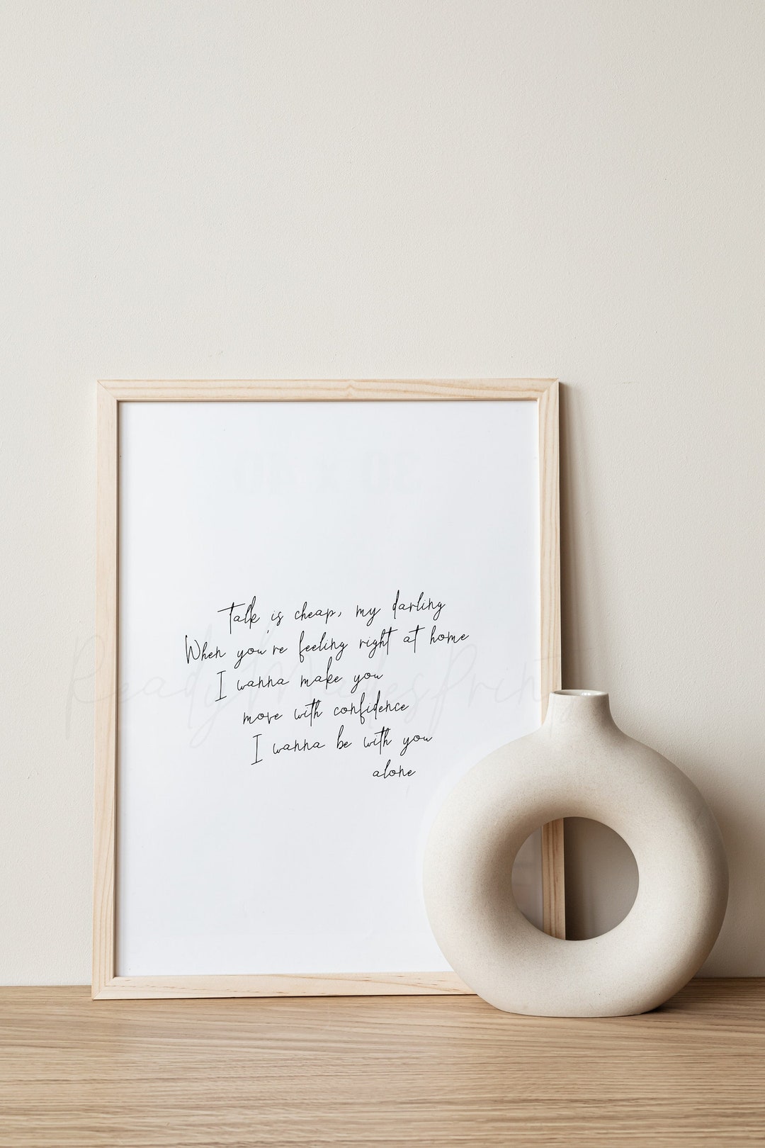 Talk is Cheap Chet Faker Lyrics Printable, Chet Faker Lyrics Poster
