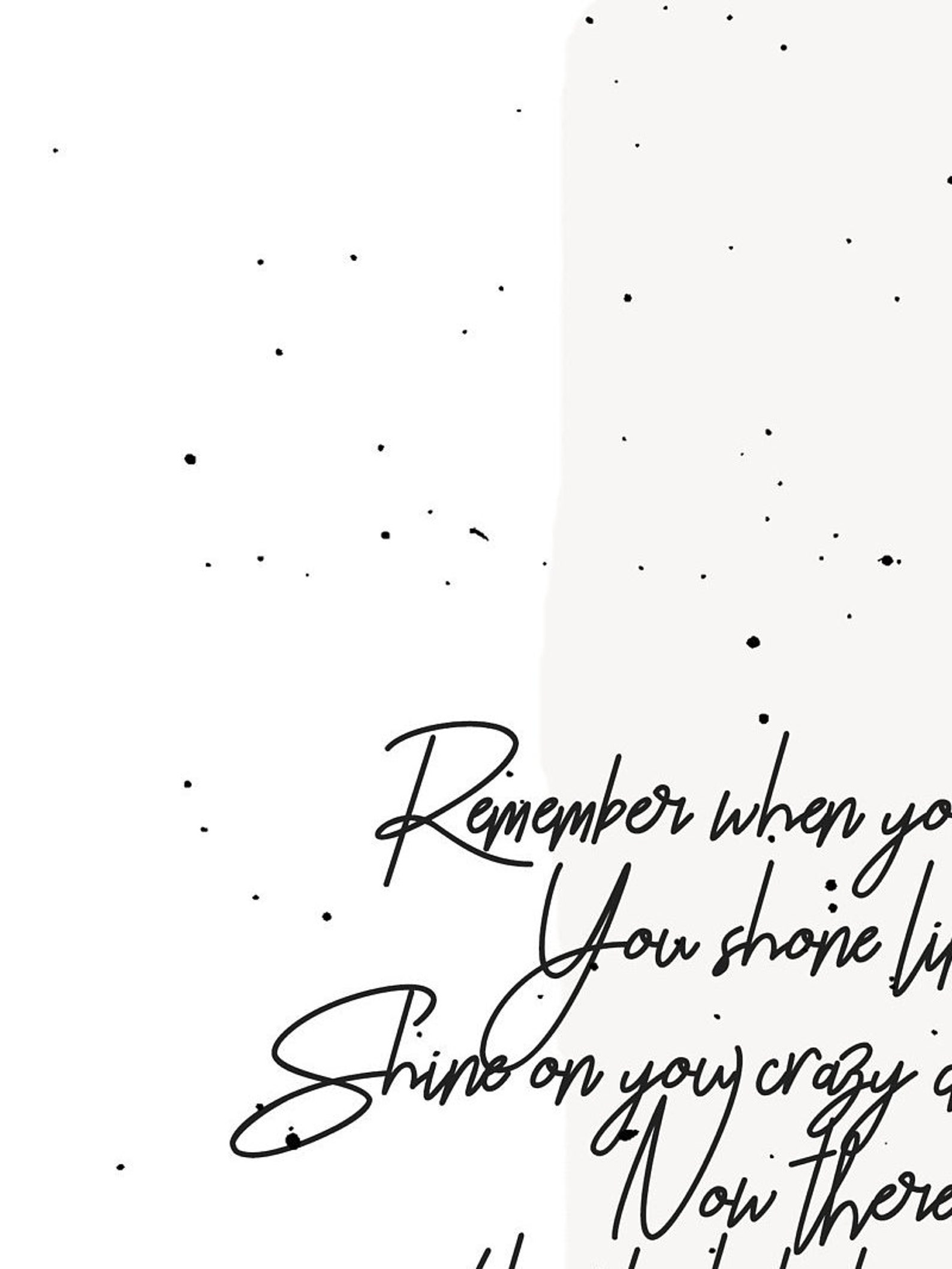 pink floyd shine on you crazy diamond lyrics