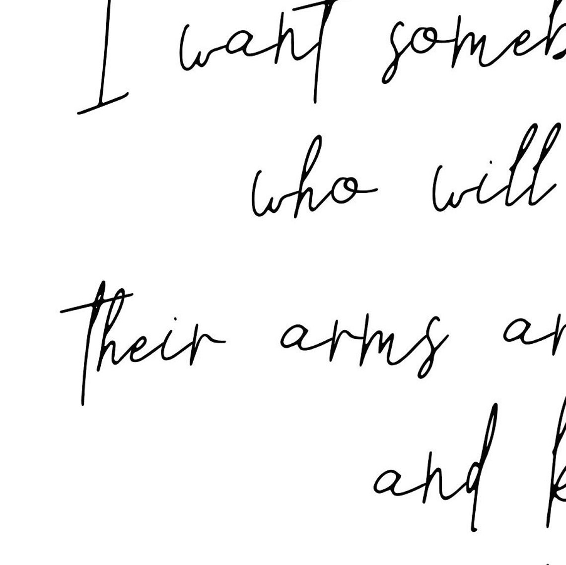 Somebody Depeche Mode lyrics printable Depeche Mode lyrics | Etsy